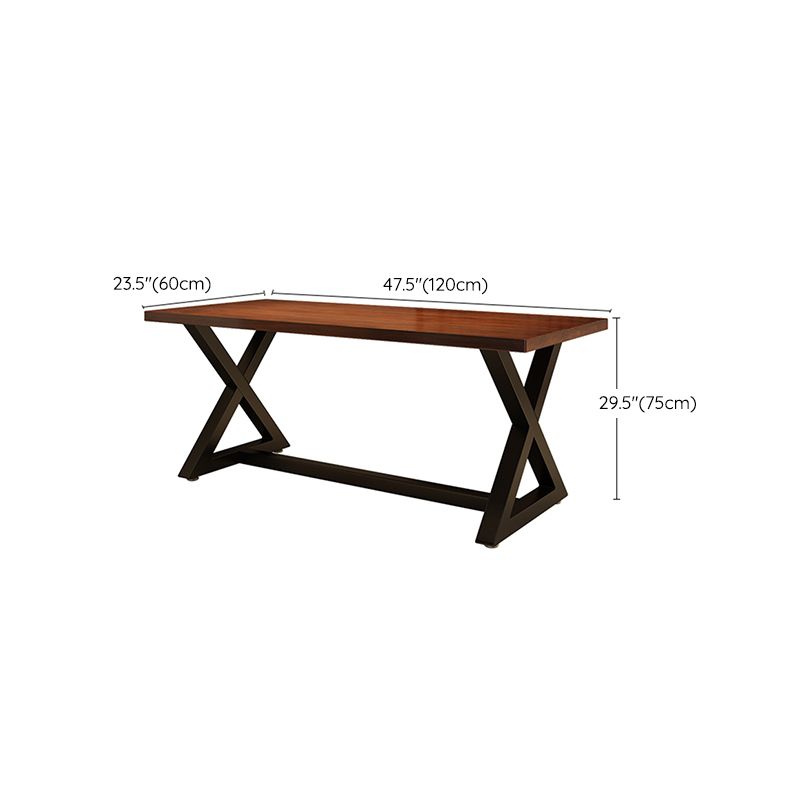 Industrial Dining Table Set 1/2/5 Pieces with Metal Base Kitchen Furniture Set