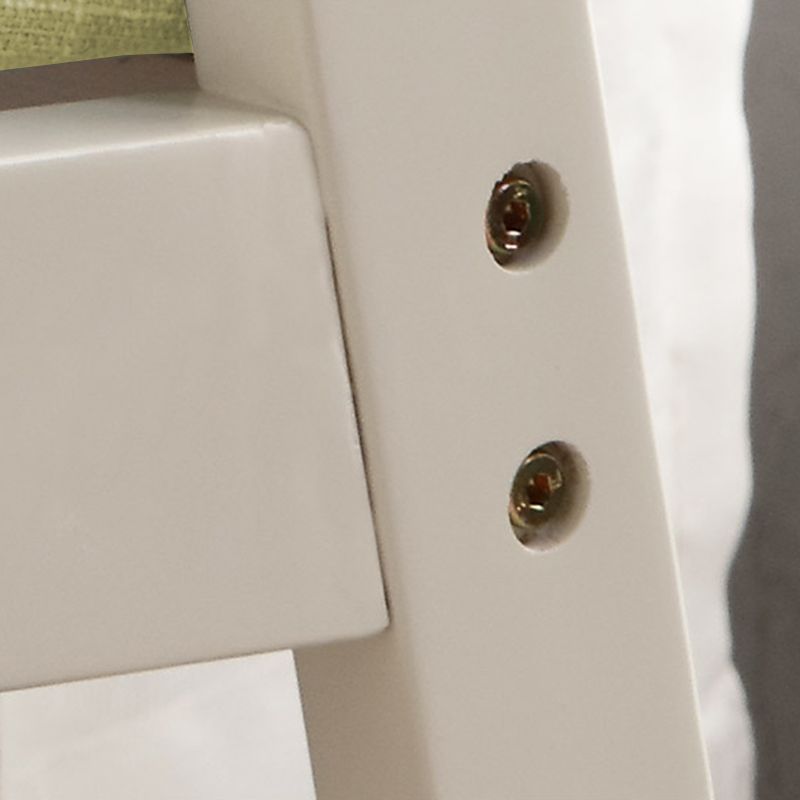 Solid Wood Dining Chair Modern Style Open Back Arm Chair for Dining Room