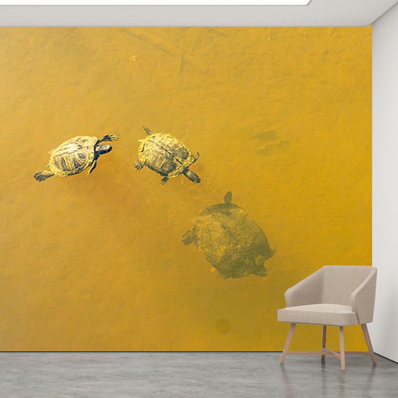 Sea Creatures Contemporary Murals Environment Friendly Wallpaper Sitting Room Wall Decor