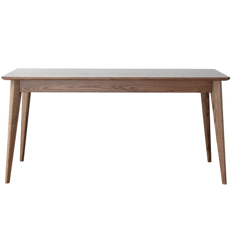 Contemporary Style 1/3/4/5 Pieces Furniture Rectangle Solid Wood Dining Table Set for Home