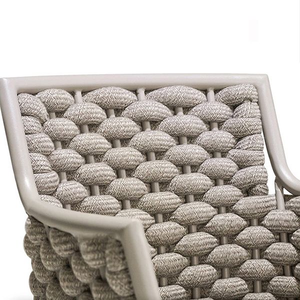 Stone Bistro Table Set Boho 1/3/5/7 Pieces Patio Dining Table Set