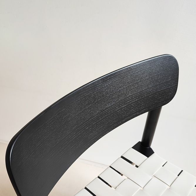 Industrial Armless Dining Chair Kitchen Open Back Dining Chair