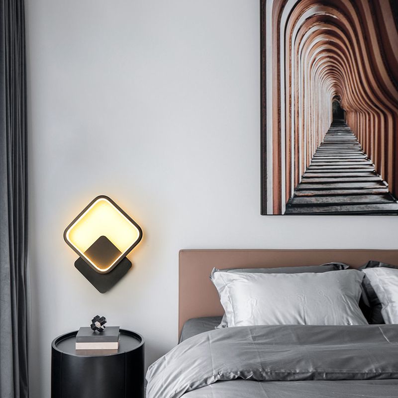 LED LED LIGHT MODERNA MODERNA LIGHTA DE LIGHTA DE LIGHTA DE LA MUALLA PARA DORMITORIO CONDADO