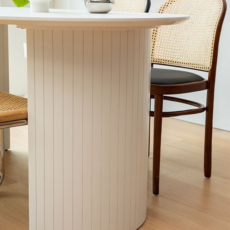 Mesa de comedor ovalado de madera de pino mesa ovalada de madera para comedor para comedor
