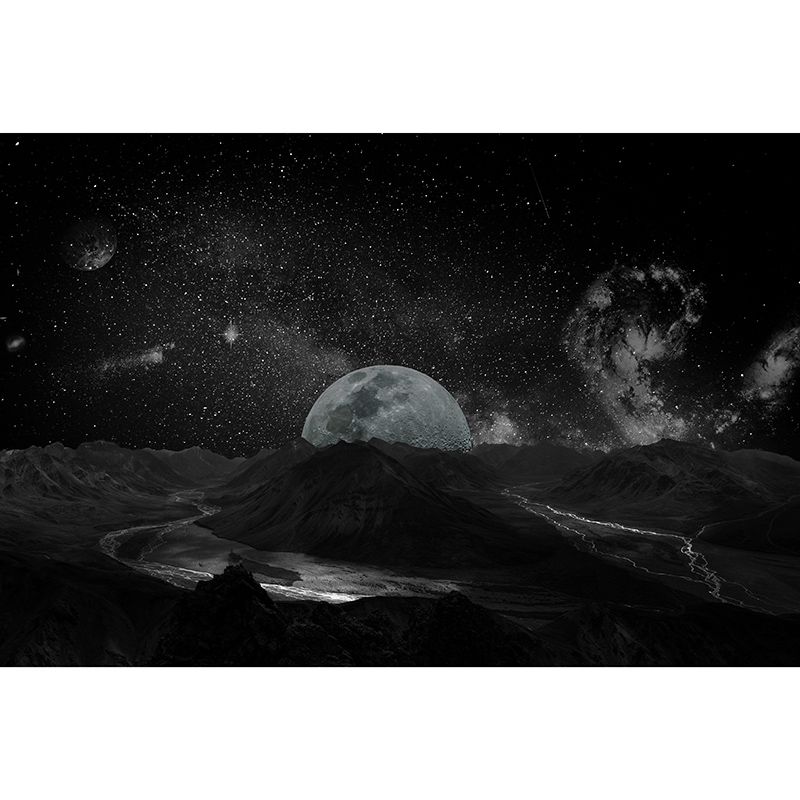 Earth Photography Stain Resistant Mural Wallpaper Astronomy Living Room Wall Mural