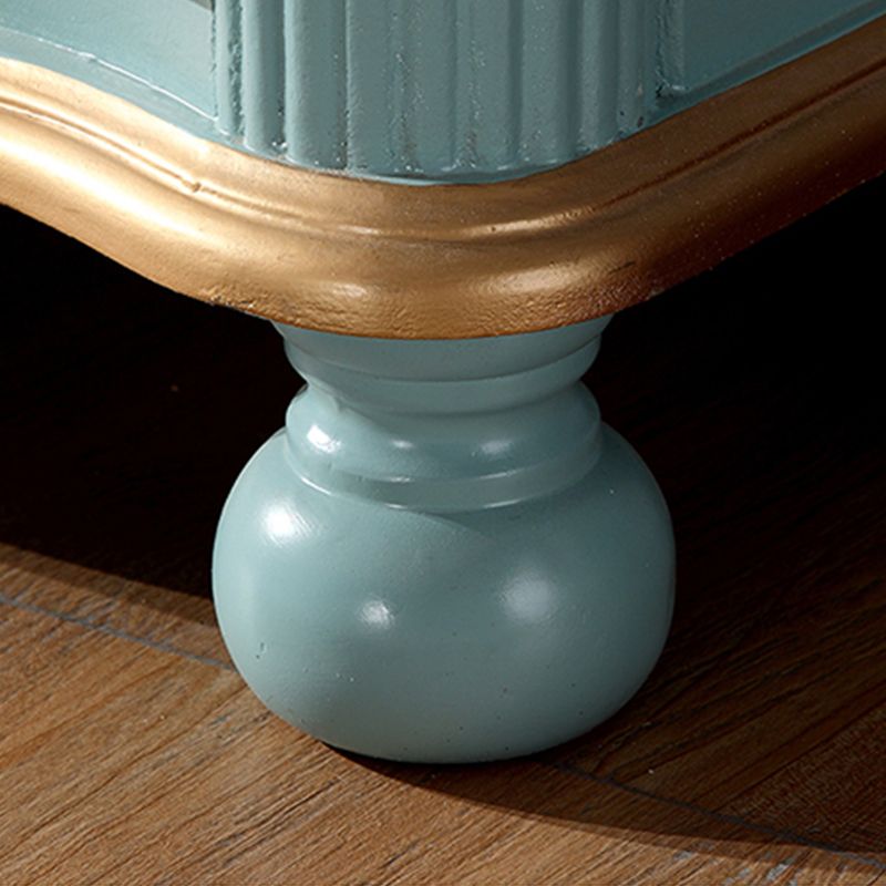 18.72-inch Width Traditional Storage Chest Solid Wood Dresser with 6 Drawers