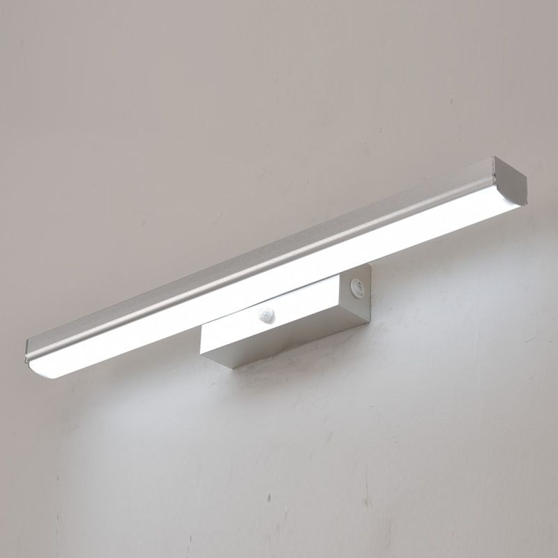 Streifenform Wandbeleuchtung moderner Metall 1 leichte Leuchtenlampe für Badezimmer