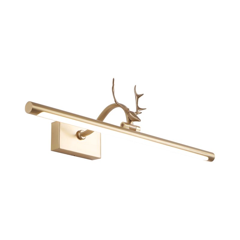 Modern Antlers Vanity Light LED Mirror Front Light with Acrylic Shade for Bathroom
