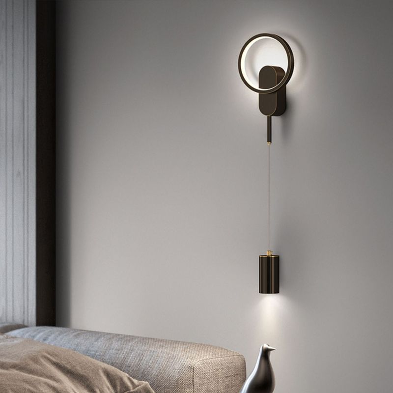 Post-Modern Adjustable Wall Lamp Metal Sconce Lighting for Bedroom