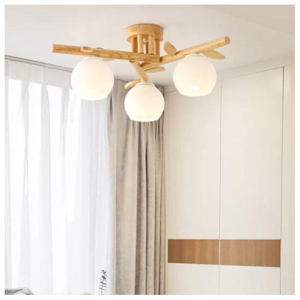 Montaje de semi rasciqueto LED Sputnik de color log