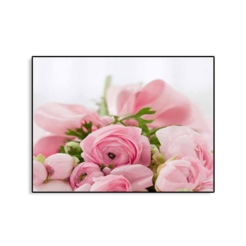 Photographies de bourgeons de fleurs, impression d'art moderniste, décoration murale sur toile de couleur douce pour chambre