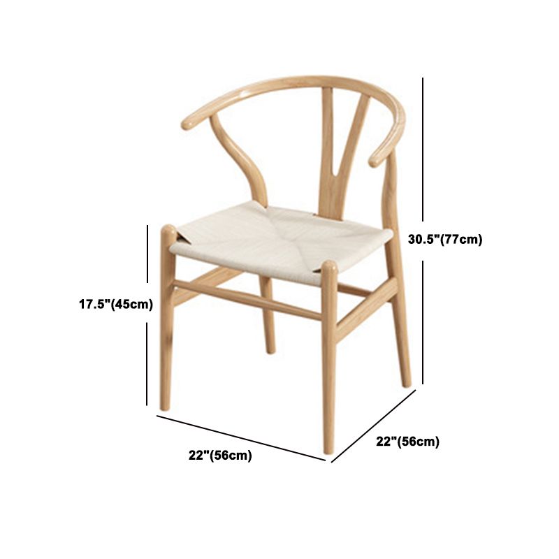 Modern Dining Set 1/2/5/7 Pcs Rectangle Solid Wood Dining Table and Chairs