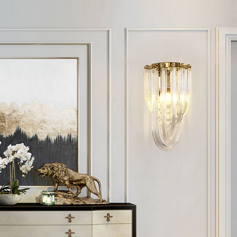 Contemporary Style Wall Light Sconce Creative Crystal Wall Light Fixture for Bedroom