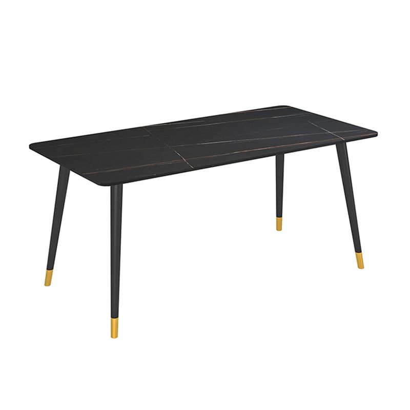 Modern 1/2/5/6/7 Pieces Dining Set Rectangle Stone Dining Table for Dining Room