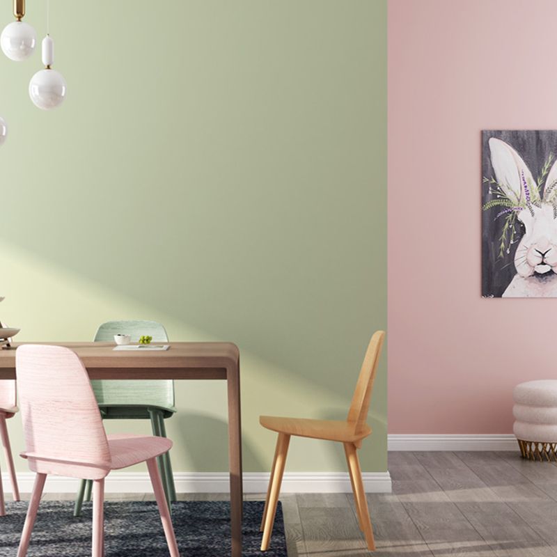 Plain Wallpaper Roll Contemporary Self Sticking Living Room Wall Art, 33' L x 20.5" W