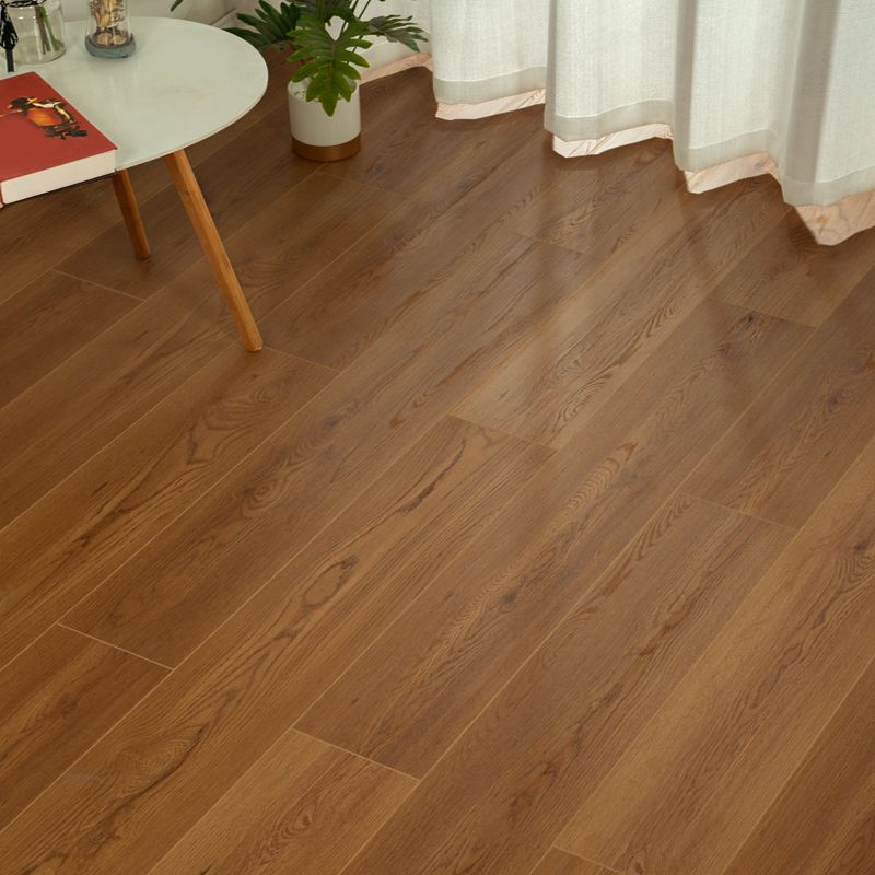Traditional Wood Floor Planks Click Lock Wire Brushed Trim Piece