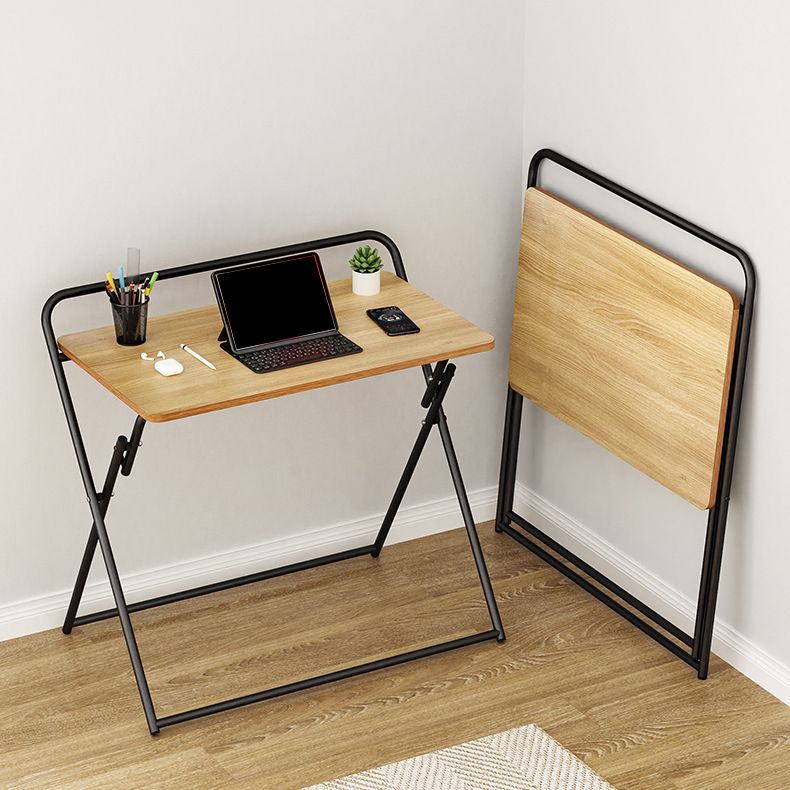 Modern Style Wooden Office Desk Rectangular Folding Writing Desk for Home