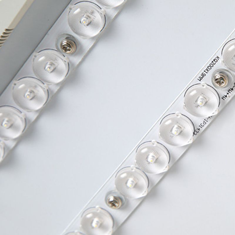 Log Color LED Ceiling Light in Modern Creative Style Wooden Cloud Flush Mount with Acrylic Shade