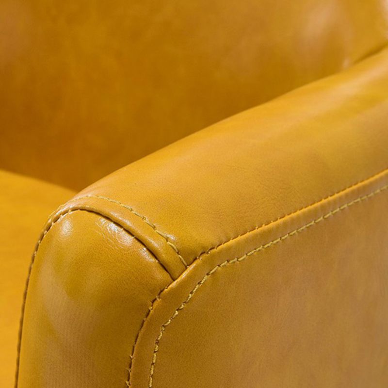 Basic Four Leg Arm Chair Arms Included Barrel Accent Chair, 20.47" W √ó 20.08" L √ó 20.47" H