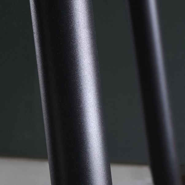 Sillas de cuero de diseño simple, silla lateral con respaldo sólido para comedor (juego de 2)