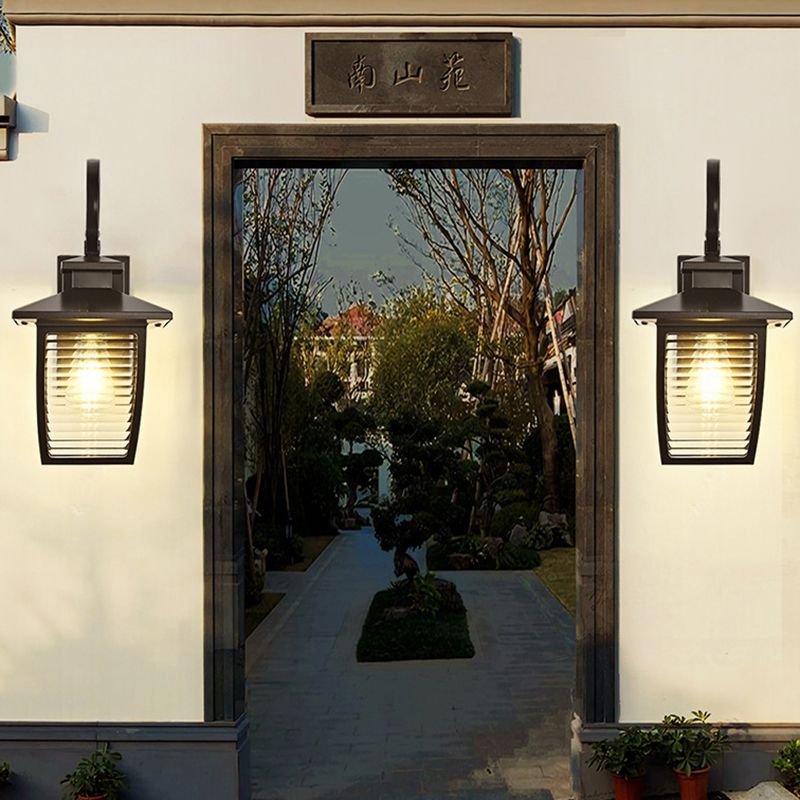 Schmiedeeiseisen Wandlampe Wandleuchte Industrie bewaffneter Außenleuchte im Freien