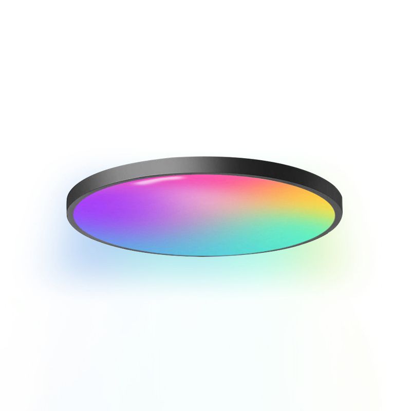 Lampada da soffitto intelligente moderna semplicità forma rotonda acrilica per camera da letto