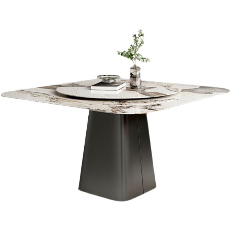 Modern 1/3/5 Square Dining Table Set Sintered Stone Dining Table for Home