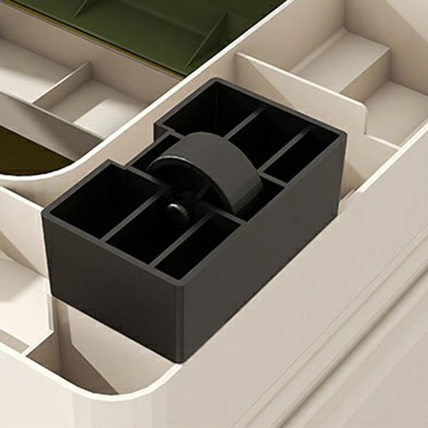 Modern Non-Hanging Armoire with Legs Plastic Storage Cabinet