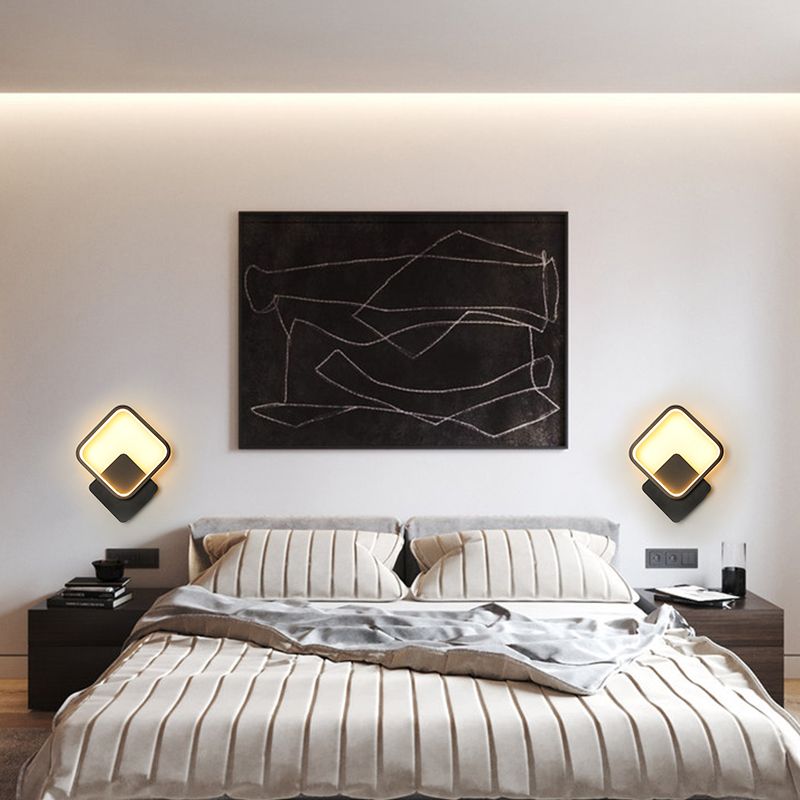 LED LED LIGHT MODERNA MODERNA LIGHTA DE LIGHTA DE LIGHTA DE LA MUALLA PARA DORMITORIO CONDADO