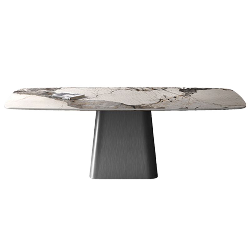 Modern Style Sintered Stone Dining Set Rectangle 1/2/4/7 Pieces Dining Set