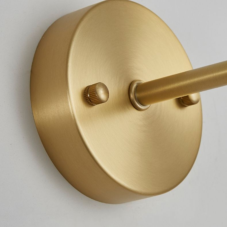 Luci a muro metallici cilindici Lampade a parete moderna a 1 luci per soggiorno