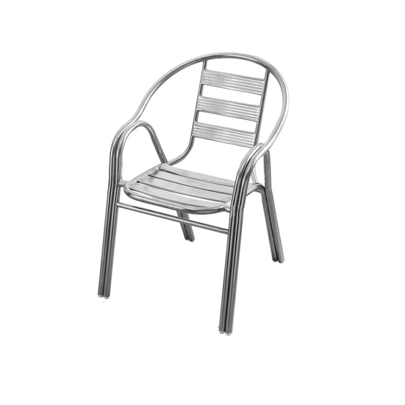 Basic Four Leg Lounge Chair Arms Included Chair with Cushion