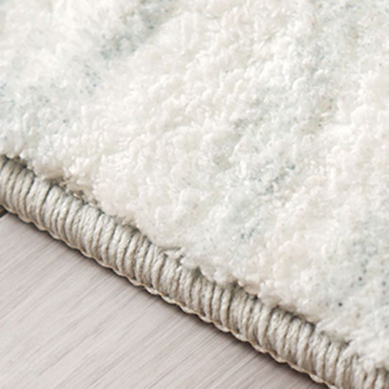 Light Orange Carpet Polyester Striped Carpet Non-Slip Backing Carpet for Living Room