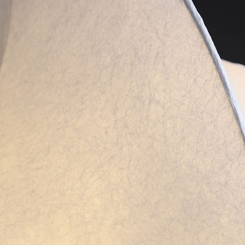 Blanc 1-Light moderne simplicité kit de lampe suspendue Pendentif en soie pour chambre à coucher