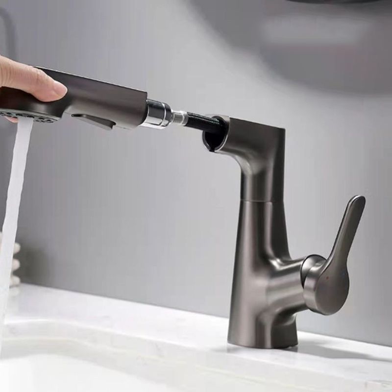 Vessel Sink Faucets Contemporary Single Handle Faucets for Bathroom