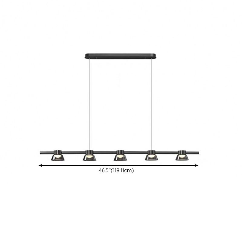 Modern Pendant Lighting Fixtures Glass Island Light Fixture for Living Room