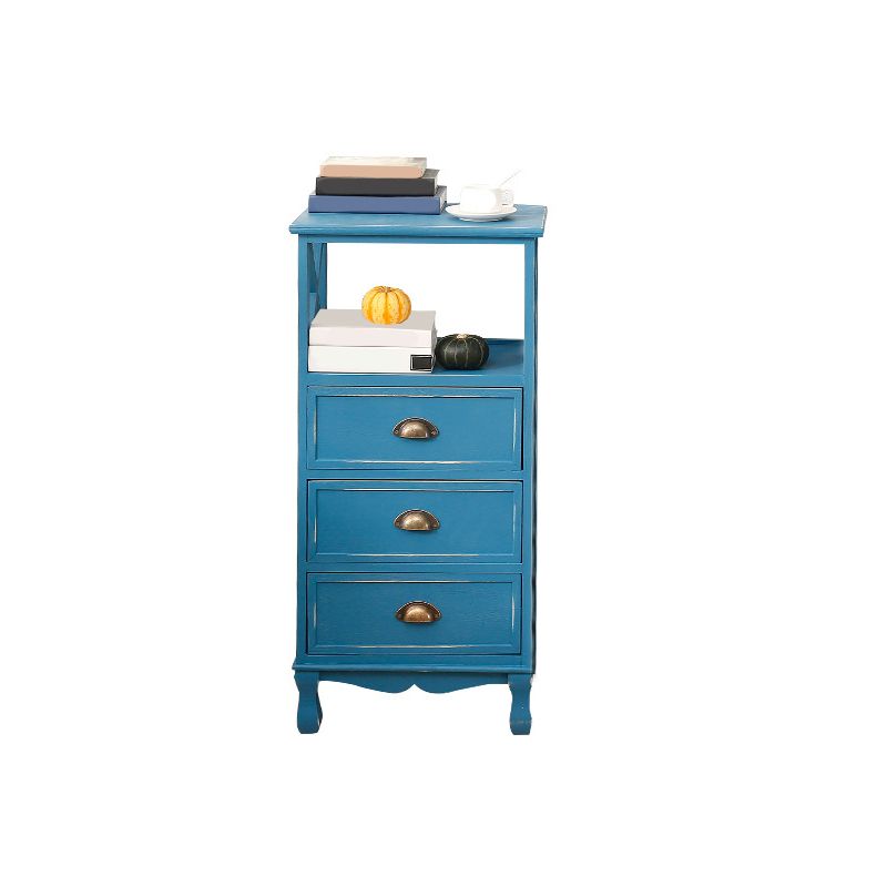 17.71" L * 11.81" W Accent Cabinet 3/2/1 - Drawer and 1 - Door Chest