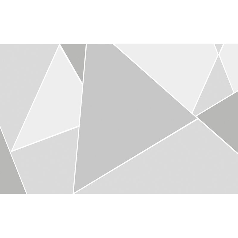 Geometry Mural Decal Modern Decorative Dining Room Wall Decor, Custom Size Available