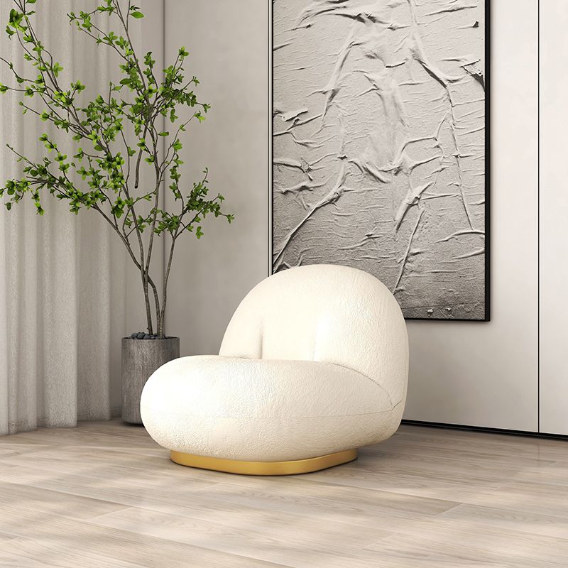 Modern Style Sofa Wind No Armrest No Cushioning Back Sponge Padded Grey/white Sofa Bed