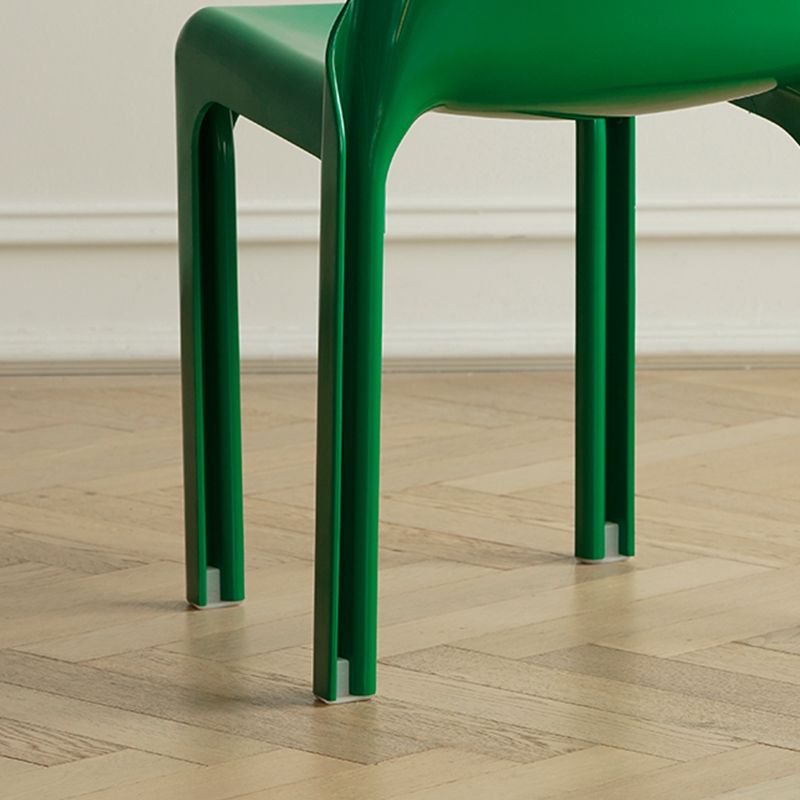 Modern Style Side Chair Plastic Dining Chair for Living Room