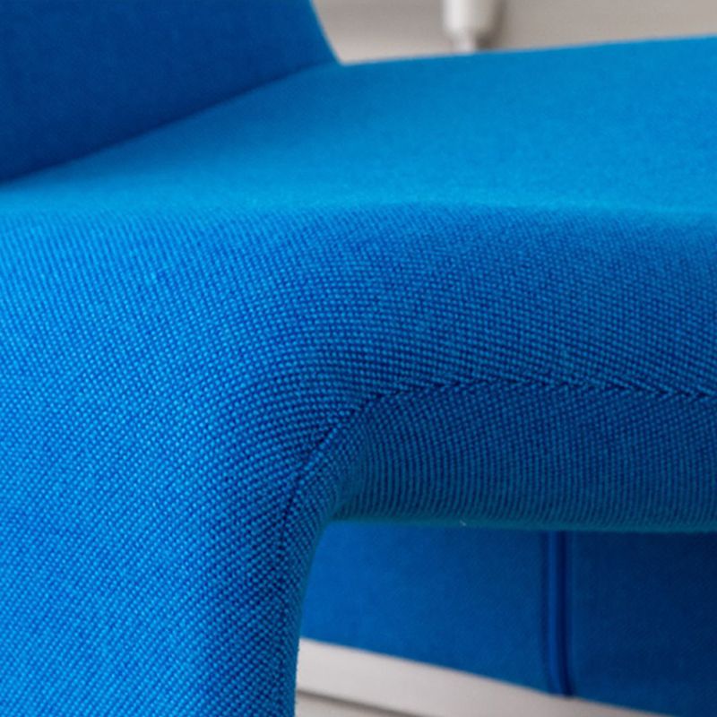 23.2"Wide Tight Back Armless Single Accent Chair for Apartment