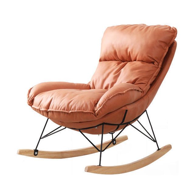 Nordic Light Luxury Single Rocking Sofa Chair Home Lounge Lazy Sofa Chair