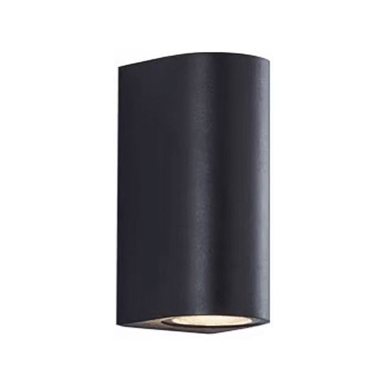 Luminaires d'éclairage mural géométrique de style moderne Metal 2 lumières Walle Gasher Sconce