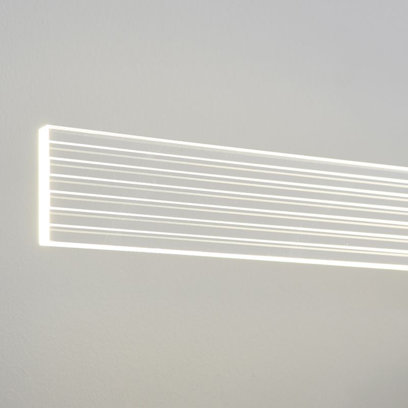 Rectangle Vanity Wall Light Fixtures Modern Luxury Style Acrylic Vanity Light