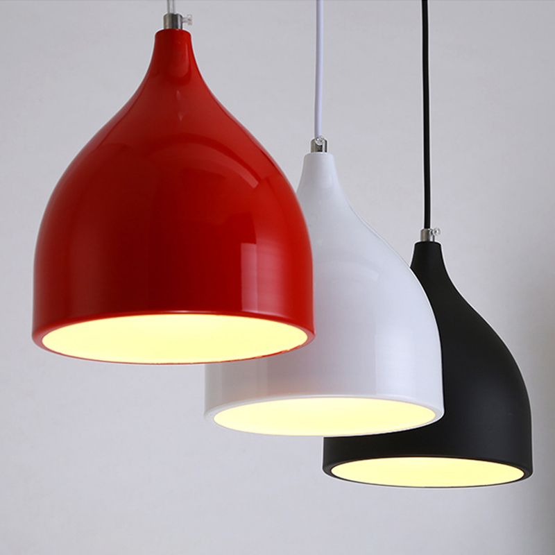Nordic Creative Nut Shaped Hanging Lamp Aluminum 1 Head Dining Room Suspension Light