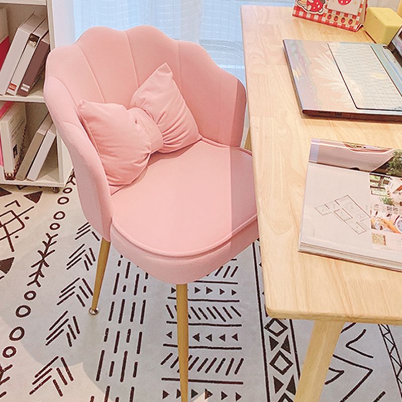 Armless Desk Chair Modern No Distressing Ergonomic Office Chair