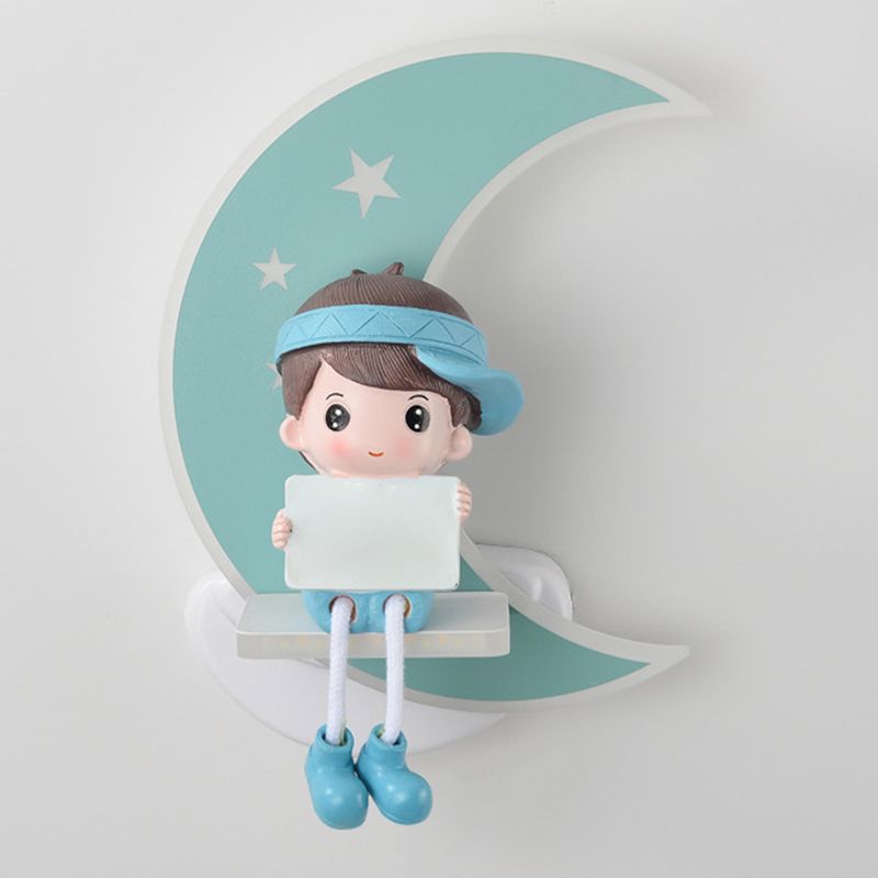 1-Light Geometric Wall Mount Light Modern Style Metal Wall Lighting Ideas