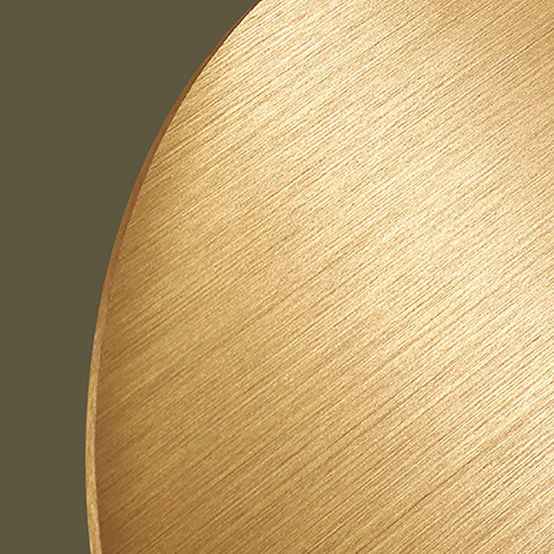 Modern Minimalist LED Wall Light Metal Circular Wall Lamp for Living Room