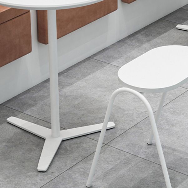 Nordic 1/2 Pieces Dining Set Round Wood Dining Table for Milk Tea Shop