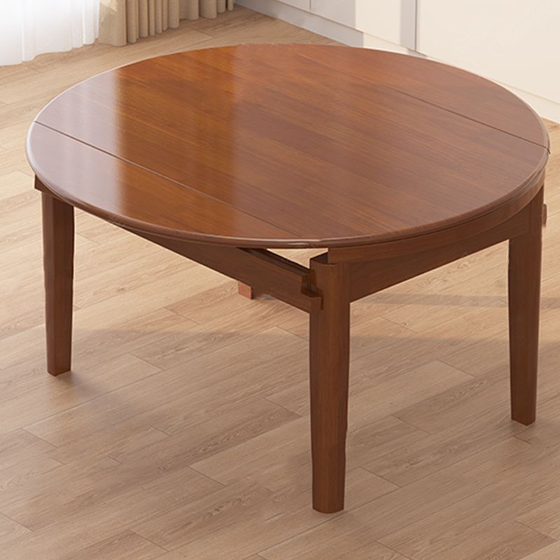 Round Dining Table Set 1/2/5/7 Pieces with Wood Base Kitchen Furniture Set